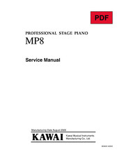 Kawai MP8 Service Manual with Electronic Schematics comprar usado  Enviando para Brazil