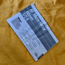 Nikon mikro nikkor gebraucht kaufen  Herford