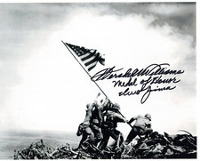 Autógrafo fotográfico assinado por Hershel W. Williams 8x10, Iwo Jima, Medal of Honor, Segunda Guerra Mundial comprar usado  Enviando para Brazil