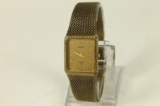 1980 Vintage ORIENT LAMASSUE Relógio de Pulso de Quartzo Banhado a Ouro Japão C75C053 comprar usado  Enviando para Brazil