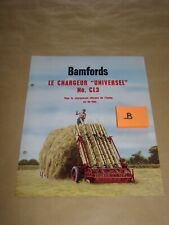 Publicité agricole bamfords d'occasion  Gannat