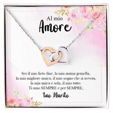 Collana donna amore usato  Giugliano in Campania