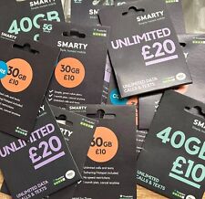 Smarty sim cards for sale  Shipping to Ireland