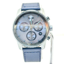 Usado, Relógio de quartzo Movado Bold Verso masculino cinza íon aço inoxidável cronógrafo 3600909 #17 comprar usado  Enviando para Brazil