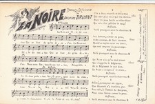 Cpa musical score d'occasion  Expédié en Belgium