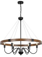 Modern farmhouse chandelier for sale  Greenville