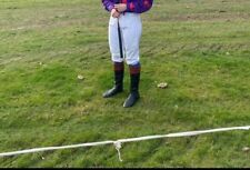 Black leather jockey for sale  MALTON