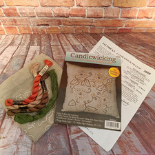 Candlewicking jacobean floral for sale  BRISTOL