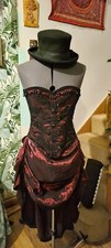 Red taffeta corset for sale  LAUNCESTON