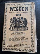 1940 wisden original for sale  CROYDON