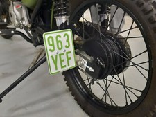 Moped edelstahl kennzeichenhal gebraucht kaufen  Bad Saarow-Pieskow