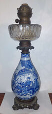 Lampe petrole faience d'occasion  France