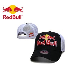 Używany, Limitowana edycja czapki Red Bull Trucker dynamiczny haft 3D + siatka przepływu powietrza, styl na sprzedaż  Wysyłka do Poland