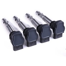 Conjunto de bobina de ignição 4 peças para VW Golf Passat Beetle AUDI A4 Q3 Q5 SEAT #07K905715F# comprar usado  Enviando para Brazil
