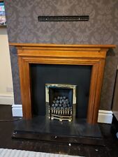 Oak veneered fire for sale  WAKEFIELD