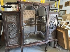 Victorian ebonised display for sale  THIRSK