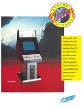 Usado, Dynamo Big Boy Gabinete Video Arcade Folheto / Folheto / Anúncio - Excelente comprar usado Usado, Dynamo Big Boy Gabinete Video Arcade Folheto / Folheto / Anúncio - Excelente comprar usado  Enviando para Brazil