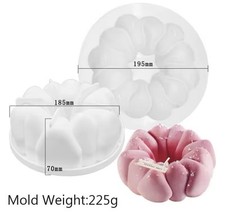Silicone candle mold for sale  PRESTON