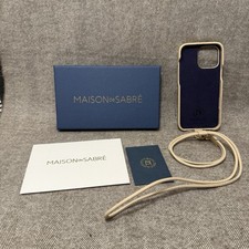 Usado, Capa telefone Maison de Sabre The Sling para iPhone 16 Pro Max nua saariana comprar usado  Enviando para Brazil