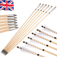 12x wooden arrows for sale  UK