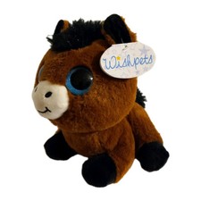 Pelúcia Wishpets Rider 2021 cavalo bicho de pelúcia Clydesdale comprar usado  Enviando para Brazil
