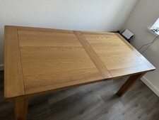 Oak dining table for sale  HOLYHEAD