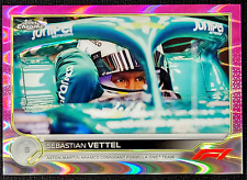Refrator Sebastian Vettel 2022 Topps Chrome F1/75 rosa Raywave #11 SP CHAMPx4 comprar usado  Enviando para Brazil