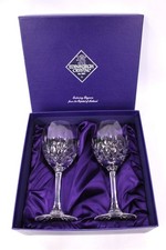 Pair edinburgh crystal for sale  LEEDS