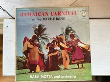 Babba Motta And Orchestra. Jamaican Carnival At The Myrtle Bank. Vinyl LP 1958 comprar usado Babba Motta And Orchestra. Jamaican Carnival At The Myrtle Bank. Vinyl LP 1958 comprar usado  Enviando para Brazil