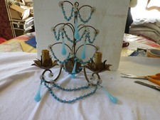 Murano applique pampilles d'occasion  Choisy-au-Bac