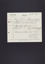Leipzig rechnung 1912 gebraucht kaufen  Leipzig