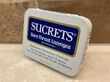 Vintage sucrets lozenges for sale  La Fontaine