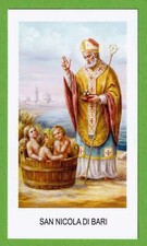 Santino Holy Card Image Pieuse  Heiligenbild   SAN NICOLA di BARI, usado comprar usado  Enviando para Brazil