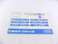 Mega Games Sega Mega Drive 6 Vol. Apenas manual de instruções 2 comprar usado  Enviando para Brazil