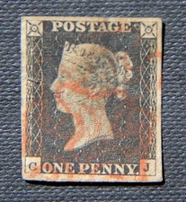1840 penny black for sale  OXFORD