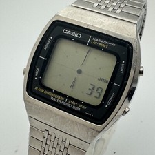 Antigo Relógio Analógico Casio Digital LCD 103 AA-91W Masculino 50m Alarme Chrono Nova Bateria, usado comprar usado  Enviando para Brazil