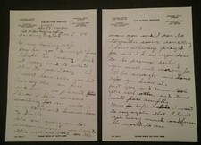 Ww2 letter canadian for sale  LYTHAM ST. ANNES