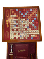 Vintage scrabble wood d'occasion  Expédié en Belgium