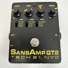 Tech sansamp distortion for sale  San Francisco