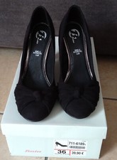Bata escarpins noirs d'occasion  Guebwiller