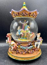 Caixa de música globo de neve Natal giratório cavalos carrossel funciona muito bem veja o vídeo!, usado comprar usado Caixa de música globo de neve Natal giratório cavalos carrossel funciona muito bem veja o vídeo!, usado comprar usado  Enviando para Brazil