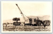 Usado, Guindaste Chicago Northwest Engineering carrega cana-de-açúcar no Havaí/Cuba~RPPC 1924 comprar usado  Enviando para Brazil