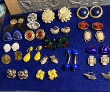 Clip earrings vintage for sale  Lincoln