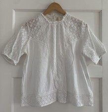 Sezane women white d'occasion  Expédié en Belgium