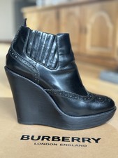 Burberry brogue wedge d'occasion  Mortagne-du-Nord