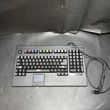 Usado, Teclado Adesso ACK-730UB EasyTouch USB com fio teclado preto + gaveta rack 19" comprar usado  Enviando para Brazil