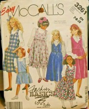 Mccalls 3261 girls for sale  Dawson