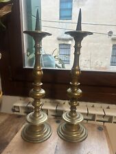 Coppia candelabri bronzo usato  Venezia