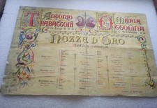 Antico attestato nozze usato  Vercelli