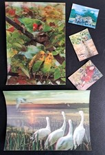 Lenticular vintage postcards for sale  MARKET HARBOROUGH